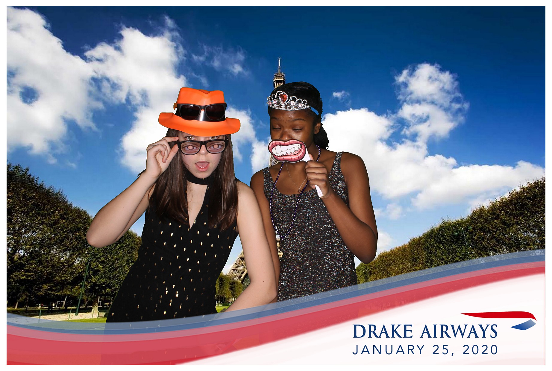 Drake Airways | View more photos from the event at gallery.photoboothcincy.com/u/PhotoBoothCincy/Drake-Airways